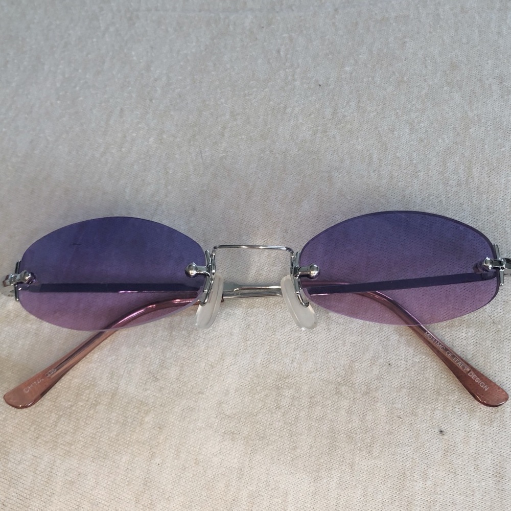 Purple Fashion Glasses